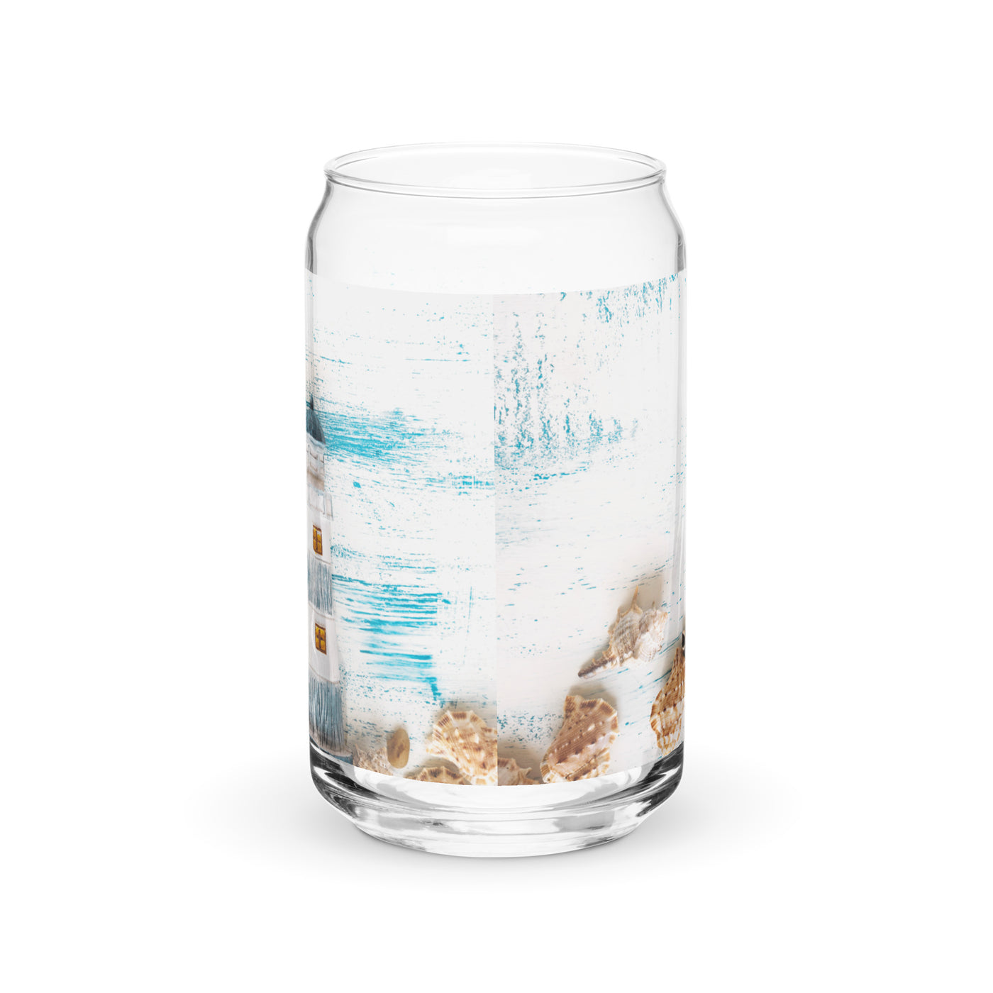 LaLa Home Decor Coastal Can-shaped glass