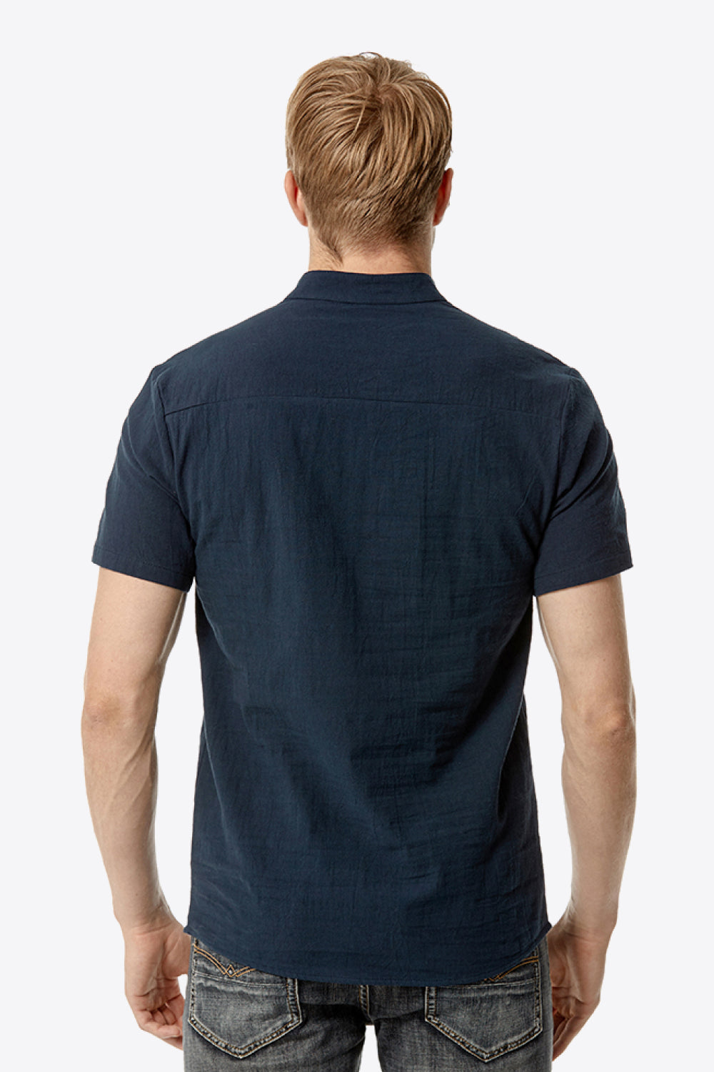 Contrast Short Sleeve Top