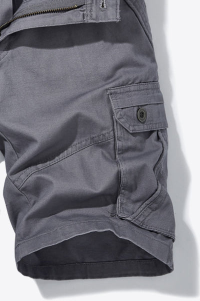 Belted Cargo Shorts