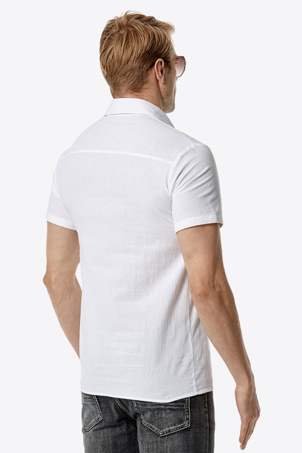 Short Sleeve Polo Shirt with Pocket