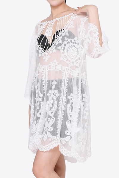 Sheer Cover Up Dress