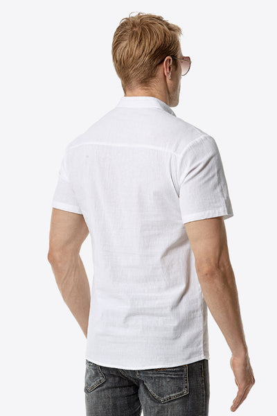Contrast Short Sleeve Top
