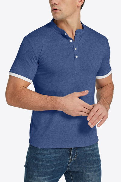 Contrast Short Sleeve T-Shirt
