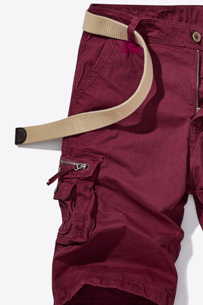 Belted Cargo Shorts