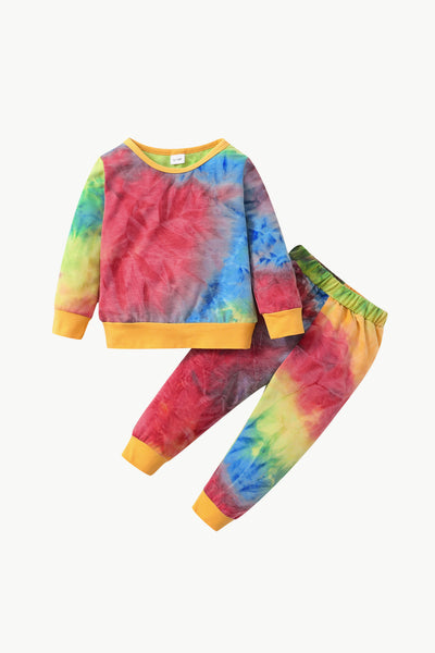 Kids Tie-Dye Top and Joggers Set