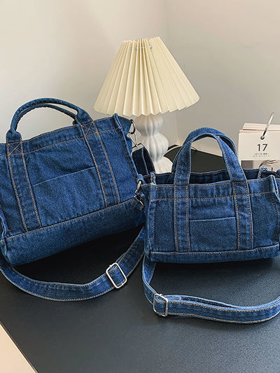 Denim Shoulder Bag