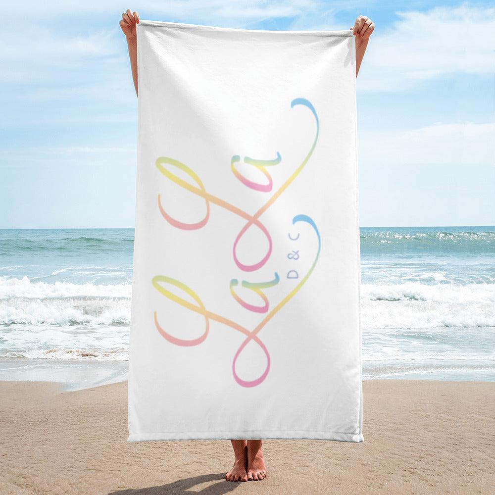 LaLa D&C Beach Towel-Swim - LaLa D&C