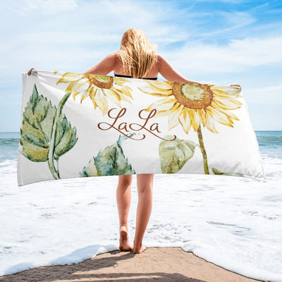 LaLa D&C Sunflower Towel-Swim - LaLa D&C