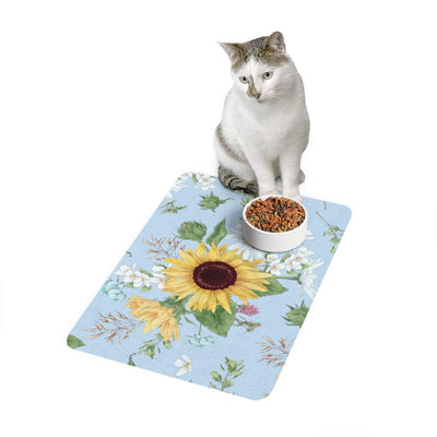 Sunflower Blue Pet Mat (12x18) - LaLa D&C