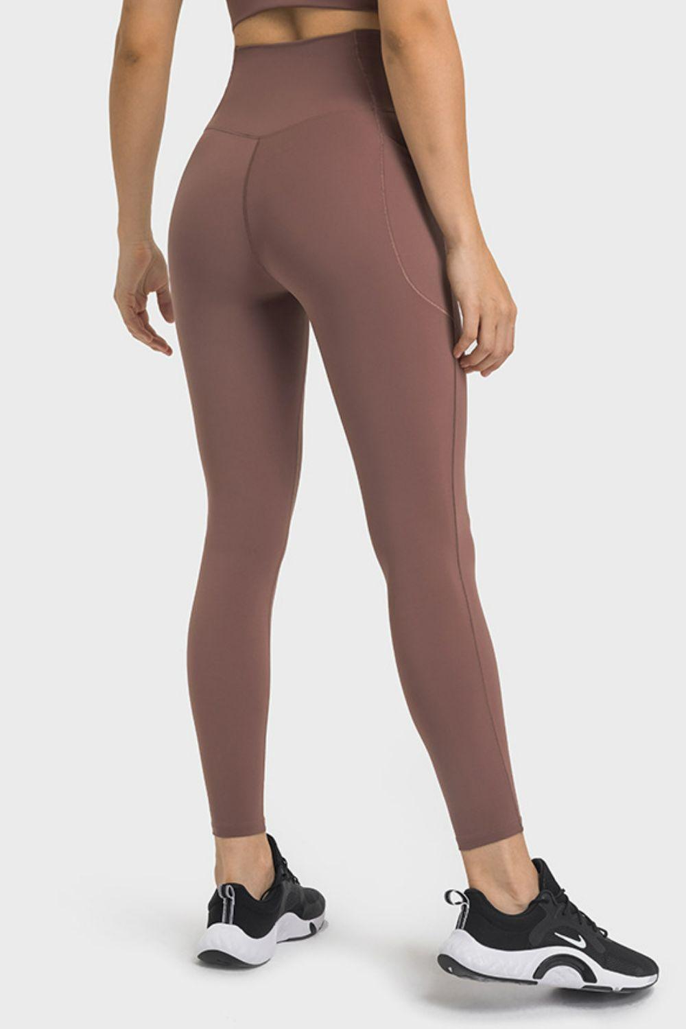 V Waist Yoga Leggings with Pockets - LALA D&C