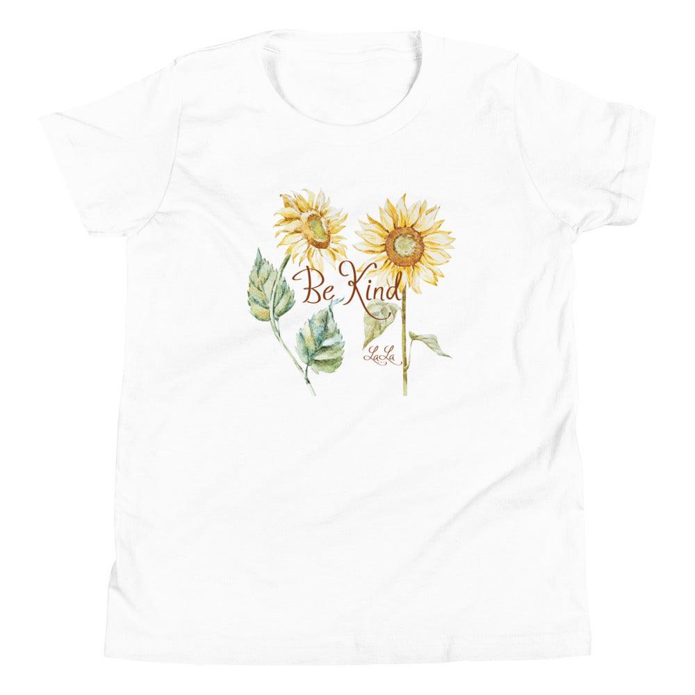 Youth Sunflower Short Sleeve T-Shirt - LaLa D&C